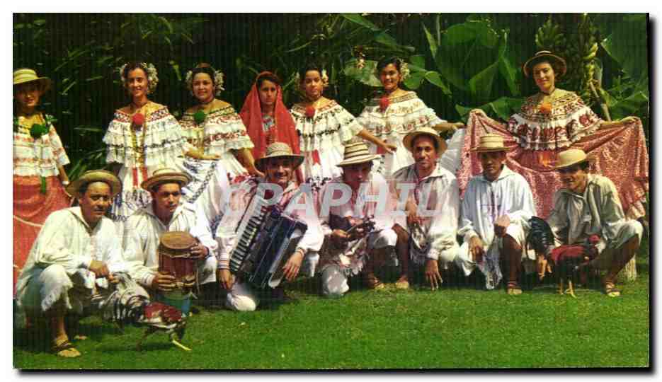 CPA Panama conjumto tipico Cajar Musique 