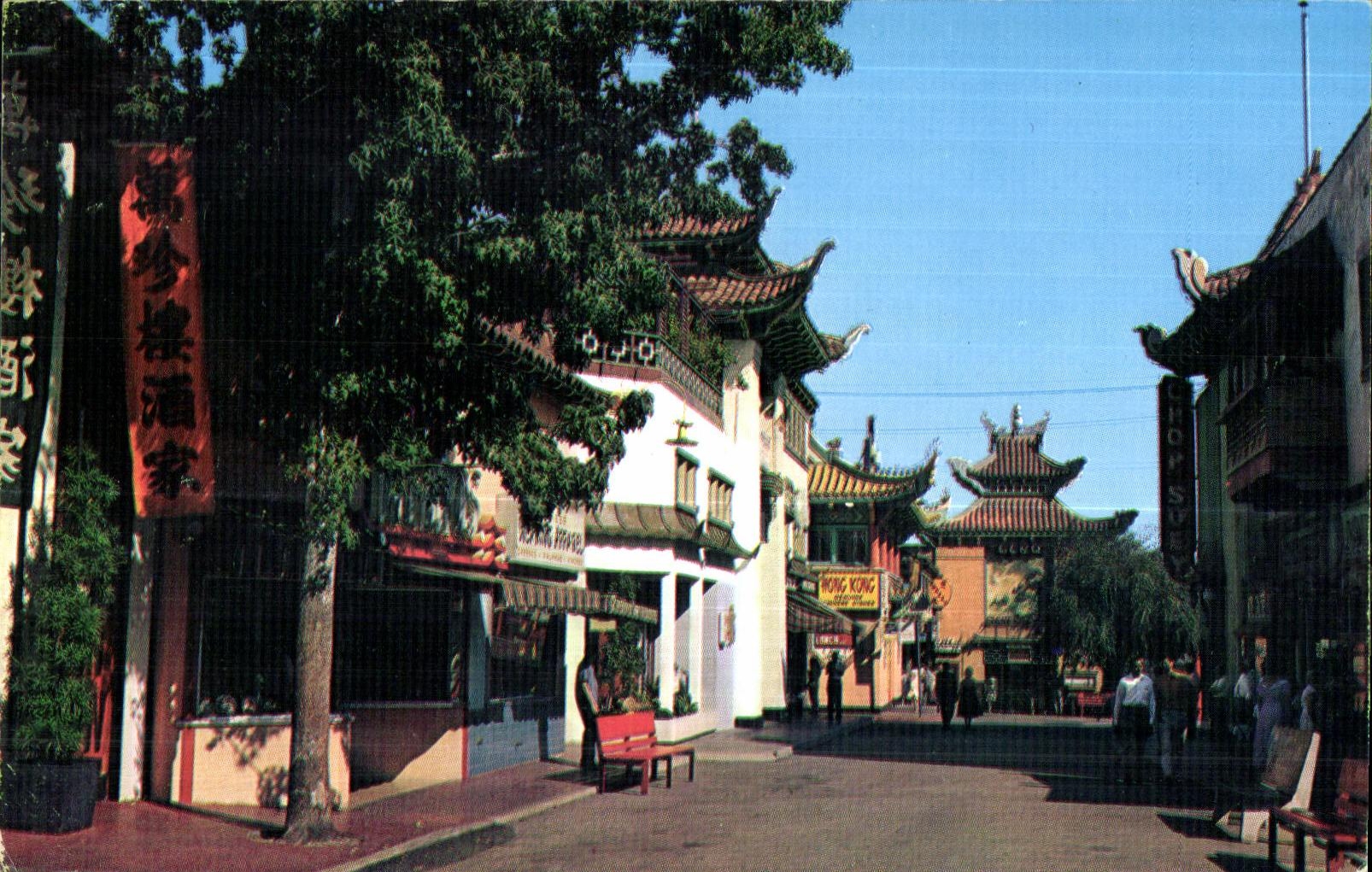CPA Los Angeles California Art and Gift shops Herb and spice shops Oriental nightclubs and restaurants comprise 