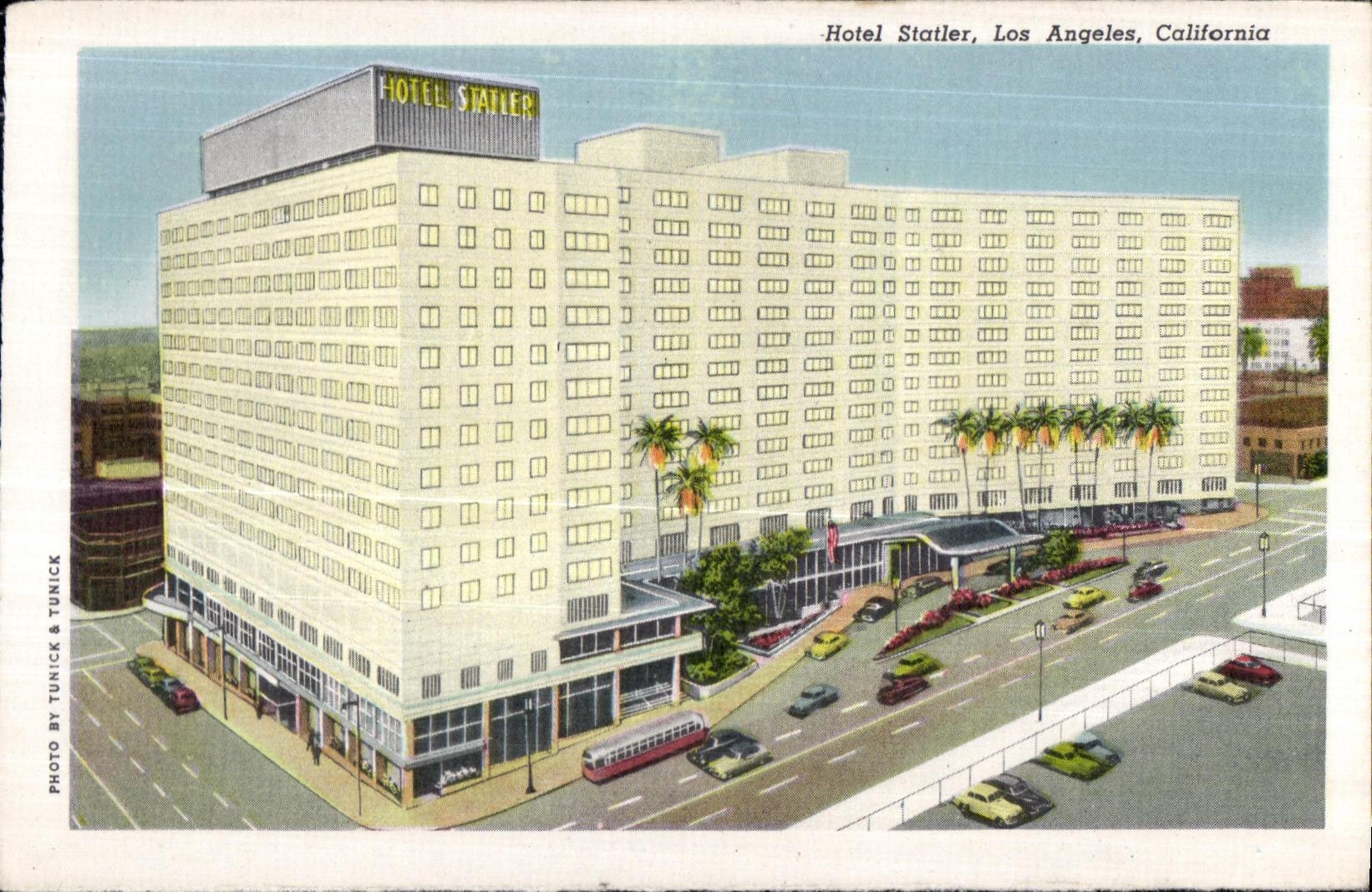 Hotel Statler — Los Angeles, California — Photo by Tunick & Tunick