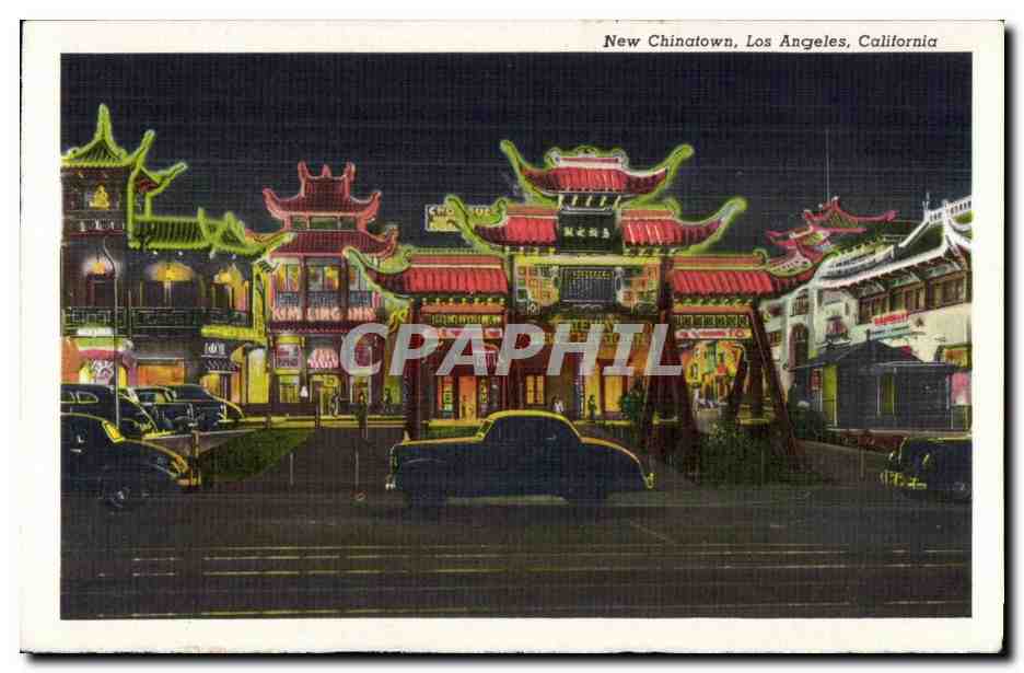 CPA Pershing Square Showing the Los Angeles Biltmore Los Angeles California — Rückseite