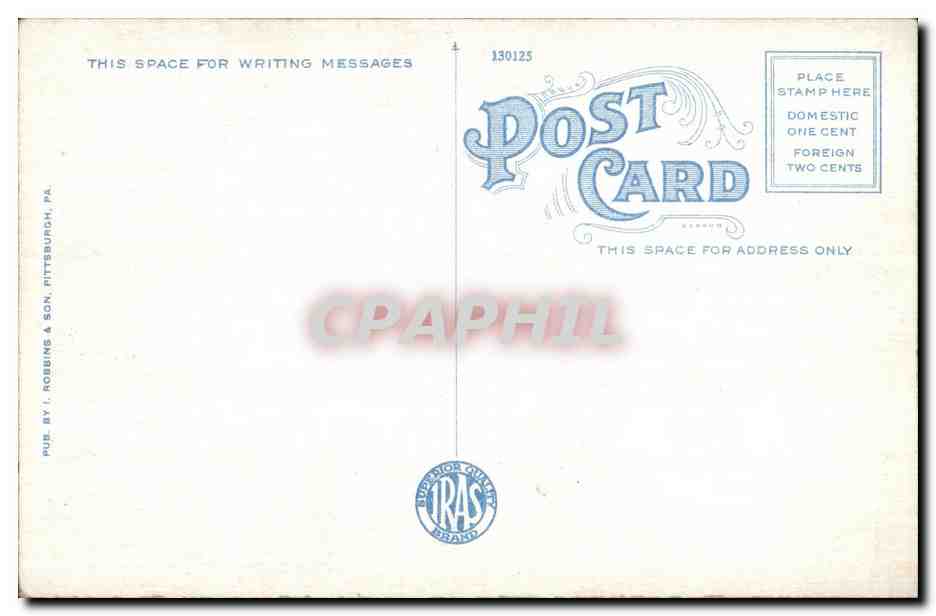 CPA The Pittsburgher Hotel Pittsburgh — Back