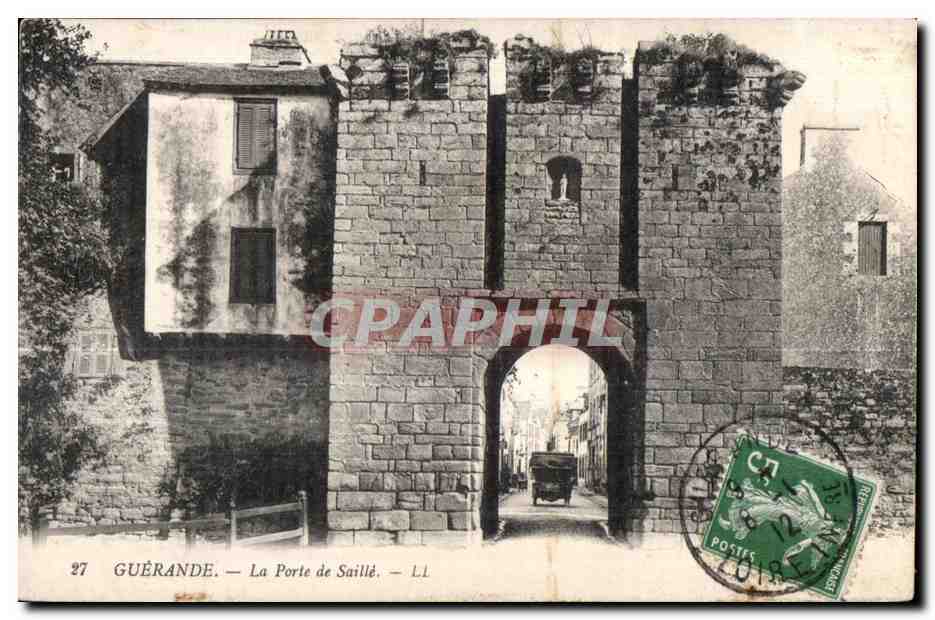 CPA Guerande La Porte de Saille