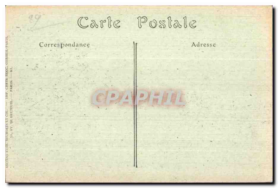 Camaret sur Mer - La Pointe du Toulinguet - CPA  — Rückseite