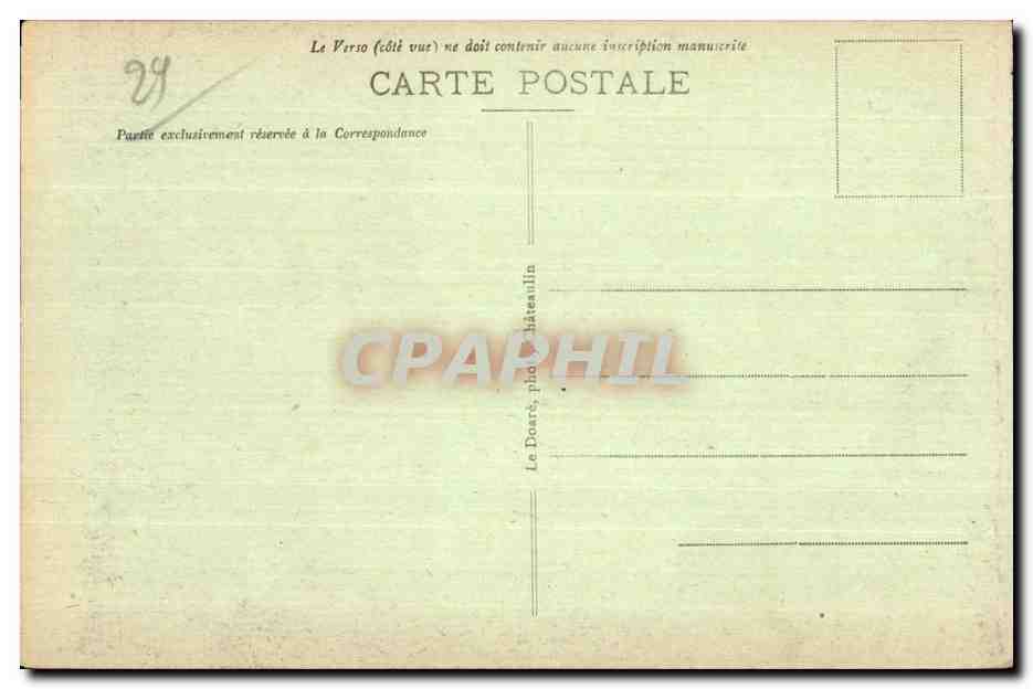 Camaret sur Mer - Le Lion du Toulinguet - CPA  — Rückseite