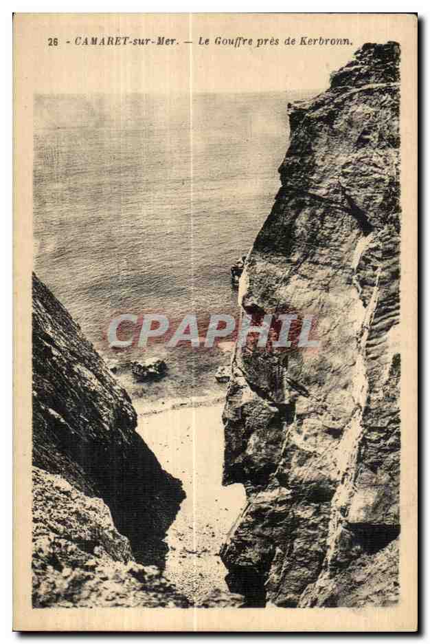 Camaret sur Mer - Le Gouffre pres de Kerbronn - CPA 