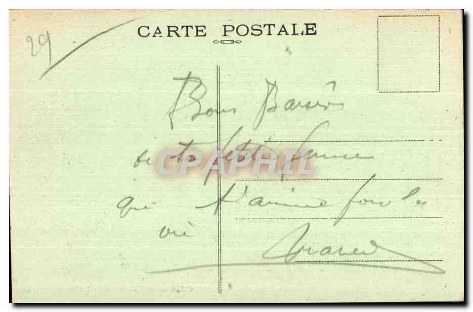 Camaret sur Mer - Les Falaises de la Pen-HIr - CPA  — Rückseite