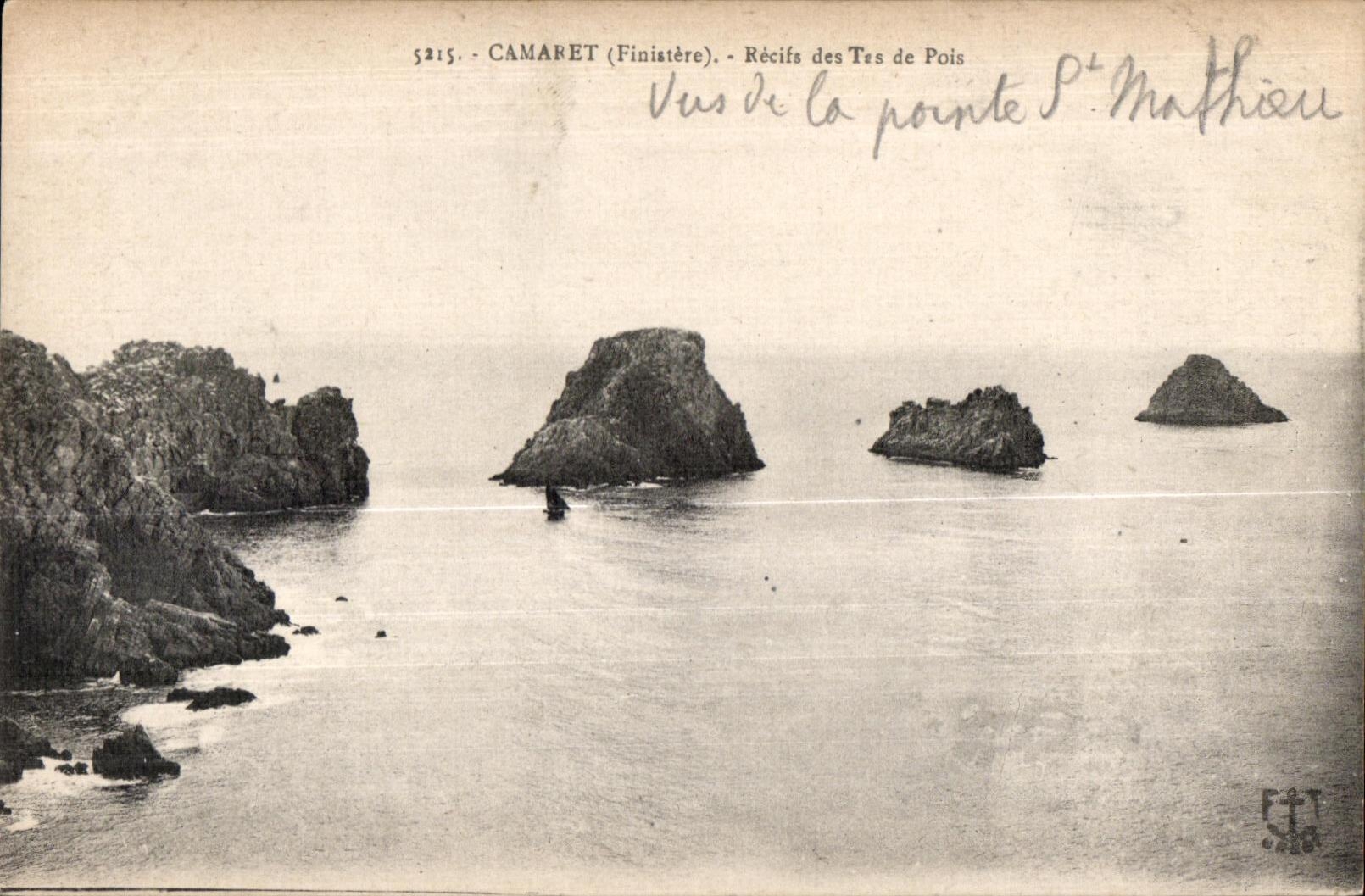 Camaret sur Mer - Recifs des Tas de Pois - CPA 
