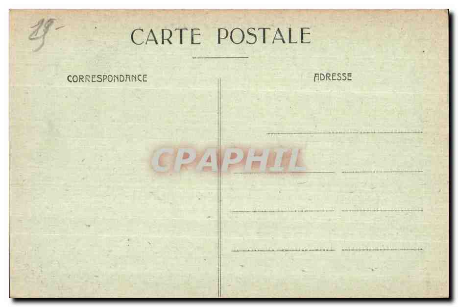 Camaret sur Mer - Recifs des Tas de Pois - CPA  — Rückseite