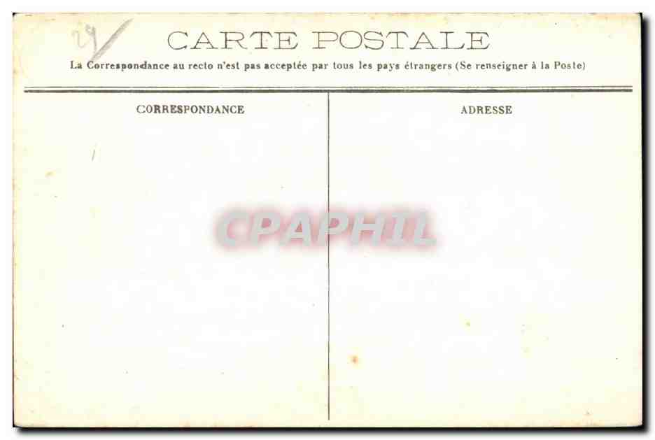 Camaret-sur-Mer (Finistère) — Pointe de Pen-Hir — Chemins de Fer de l'État — Verso