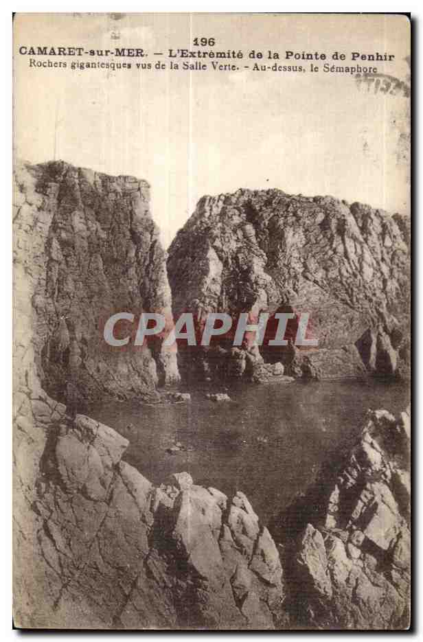 Camaret sur Mer - L Extremite de la Pointe de Penhir - CPA 