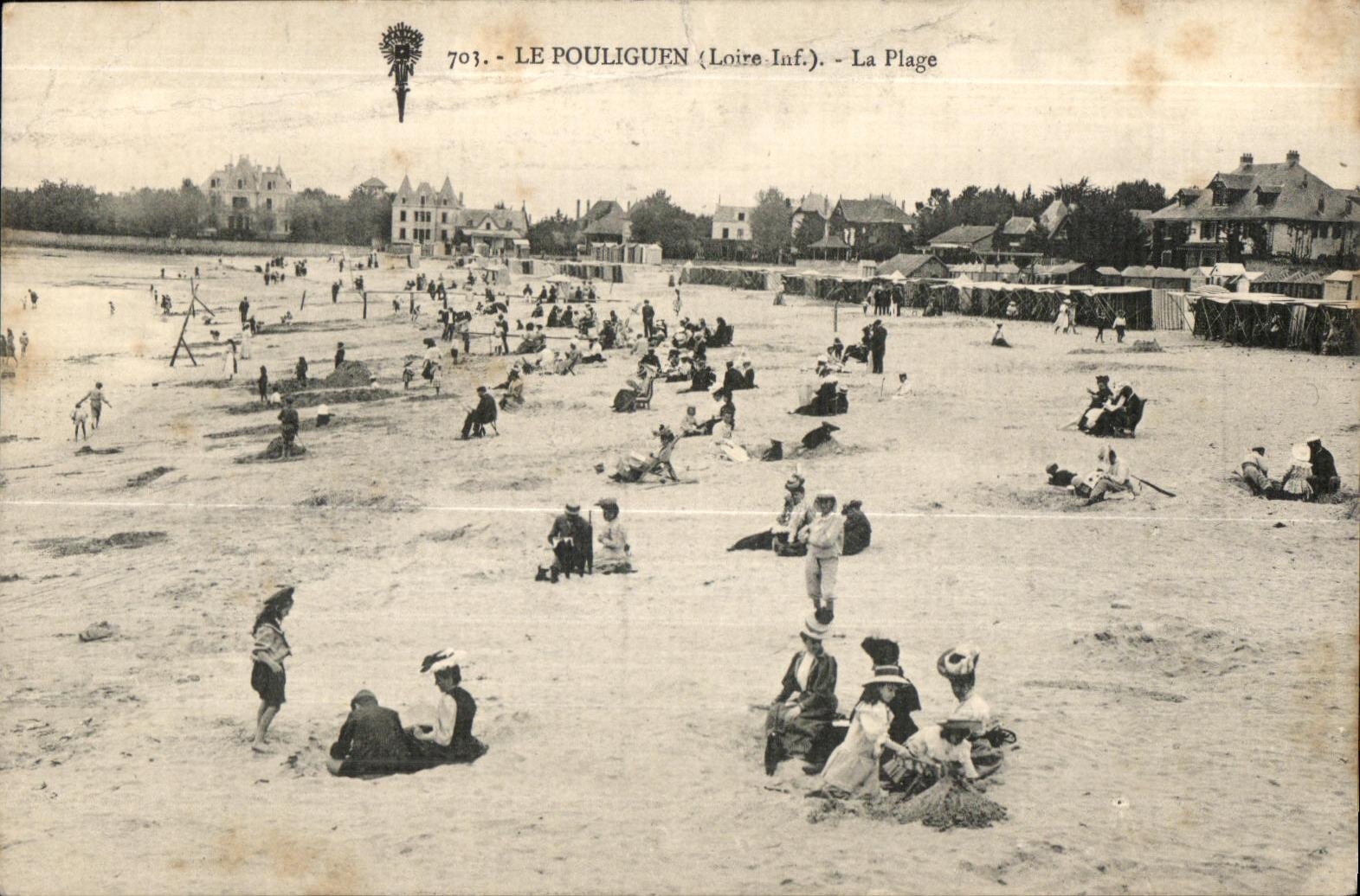 Le Pouliguen - La Plage - CPA 