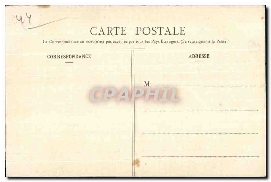 Chateaubriant - Cour Interieure du Vieux Chateau - CPA  — Rückseite