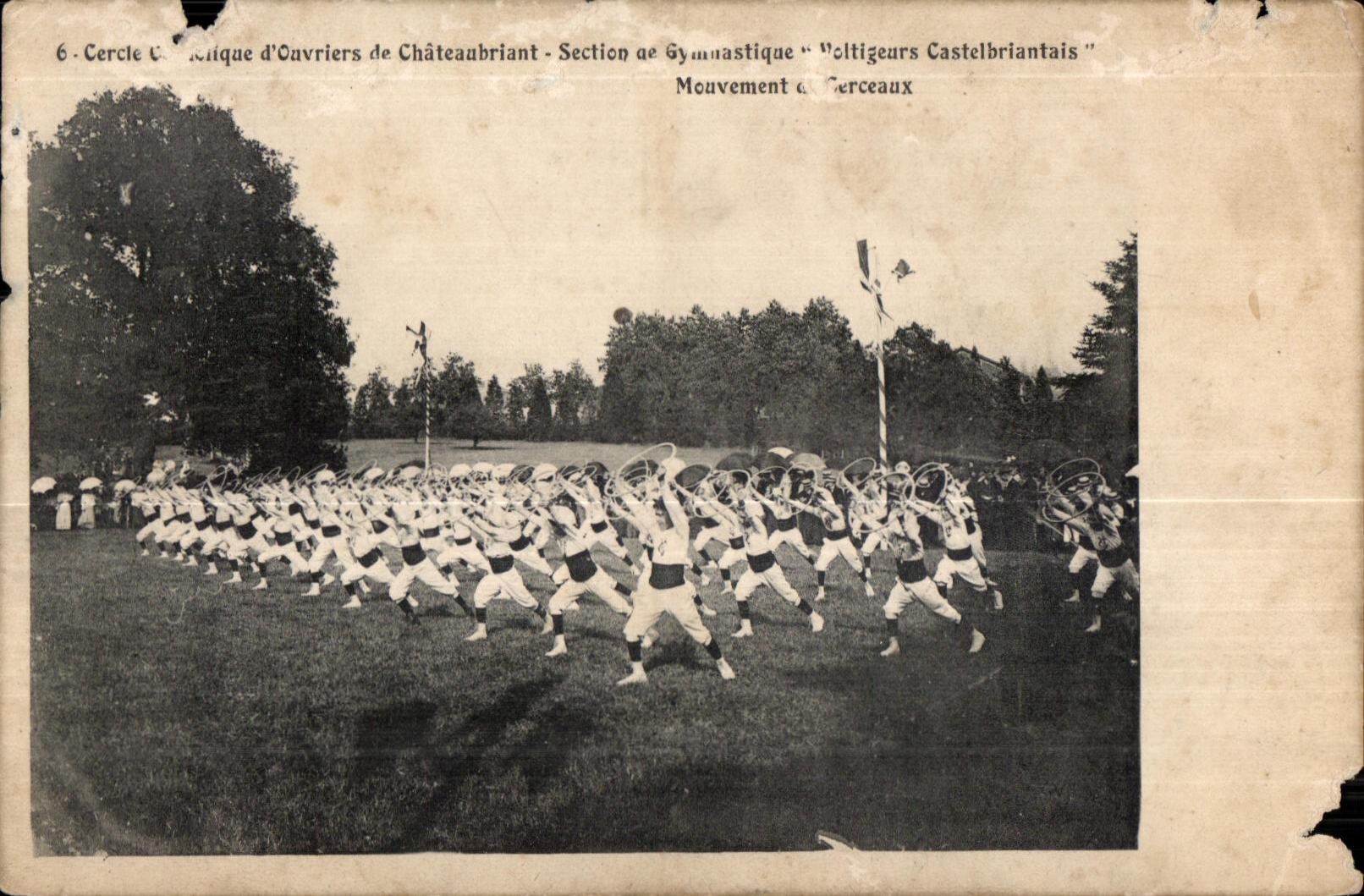 Chateaubriant - Section de Gymnastique - sports - Castelbriantais - CPA 