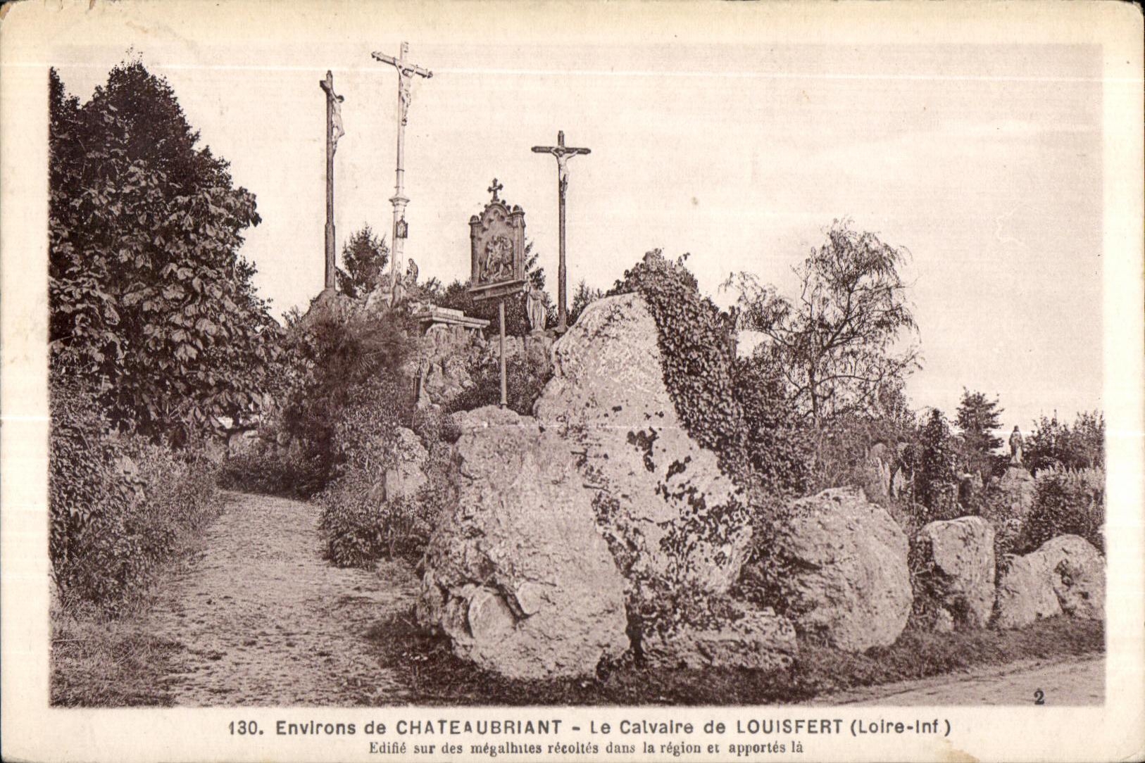 Chateaubriant - Le Calvaire de Louisfert - CPA 