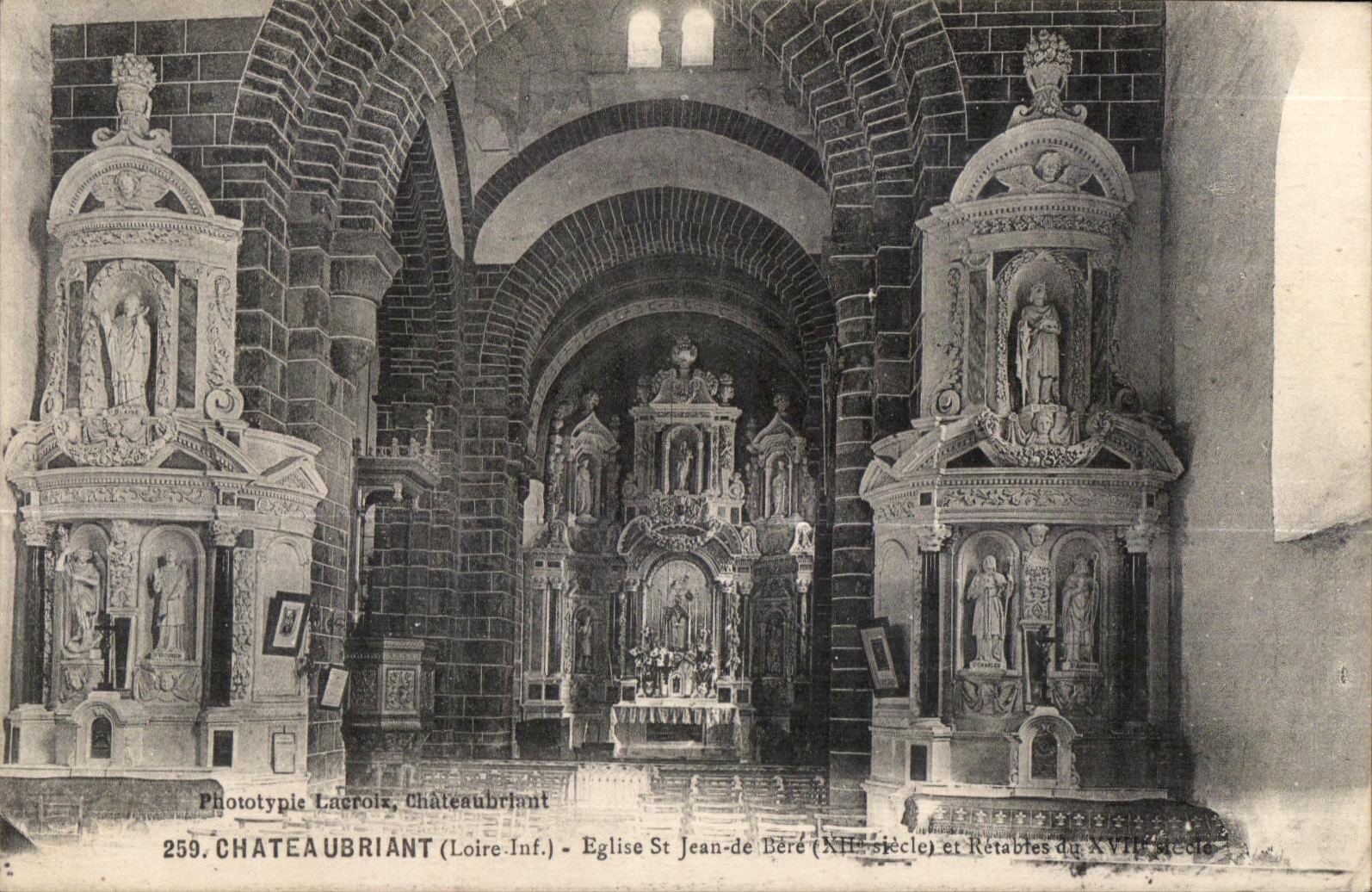 Chateaubriant - L Eglise Saint Jean de Bere - CPA 