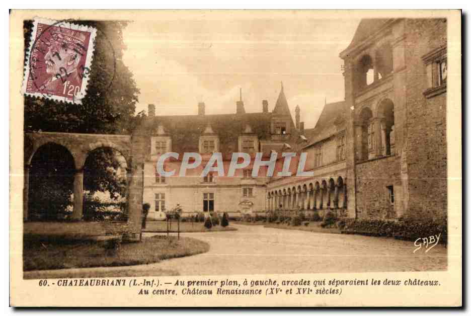 Chateaubriant - Le Chateau Renaissance - CPA 
