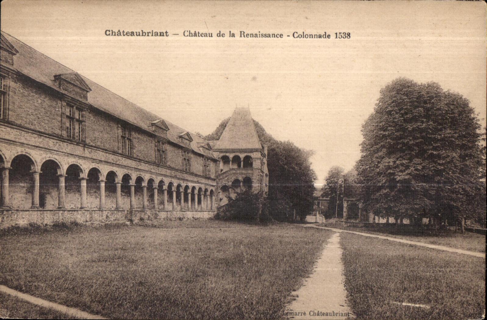 Chateaubriant - Chateau de la Renaissance - CPA 