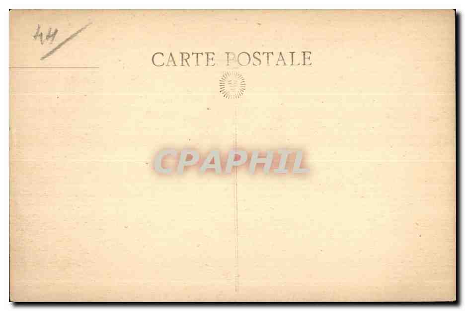 Chateaubriant - Chateau de la Renaissance - CPA  — Rückseite