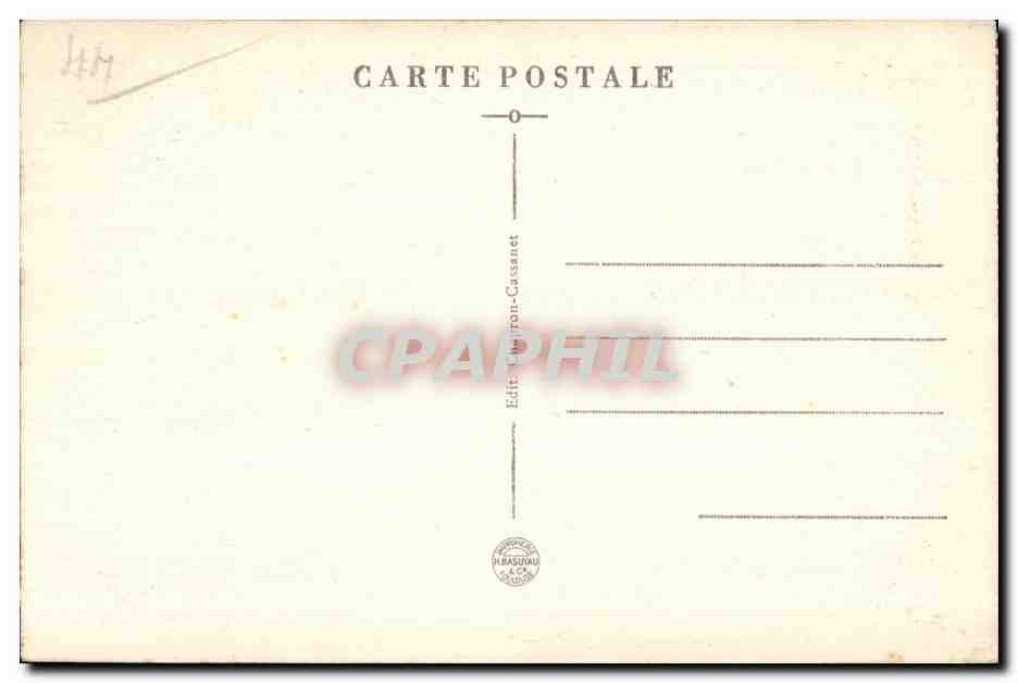 Chateaubriant - Eglise Saint Nicolas - CPA  — Back