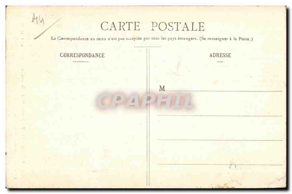 Chateaubriant - Chateau de la Renaissance - CPA  — Back