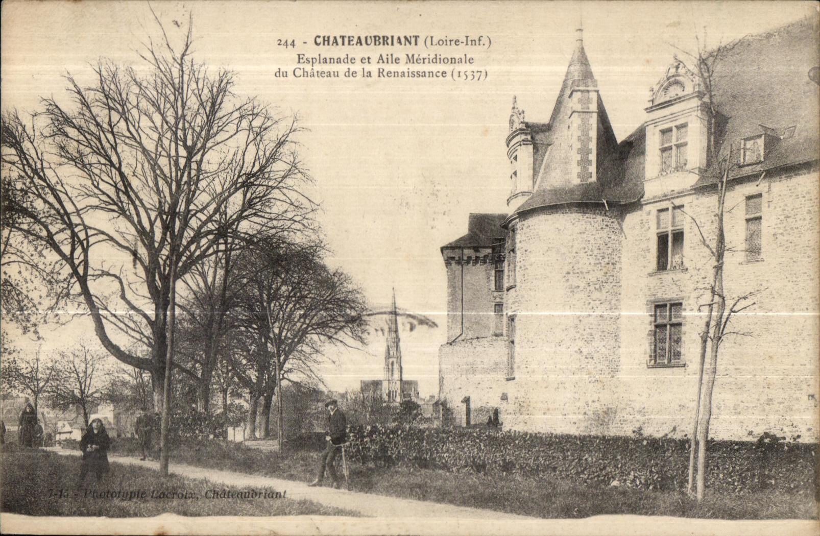 Chateaubriant - Chateau de la Renaissance - CPA 
