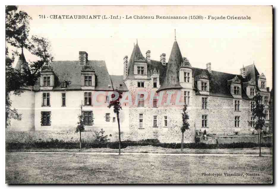 Chateaubriant - Chateau de la Renaissance - CPA 