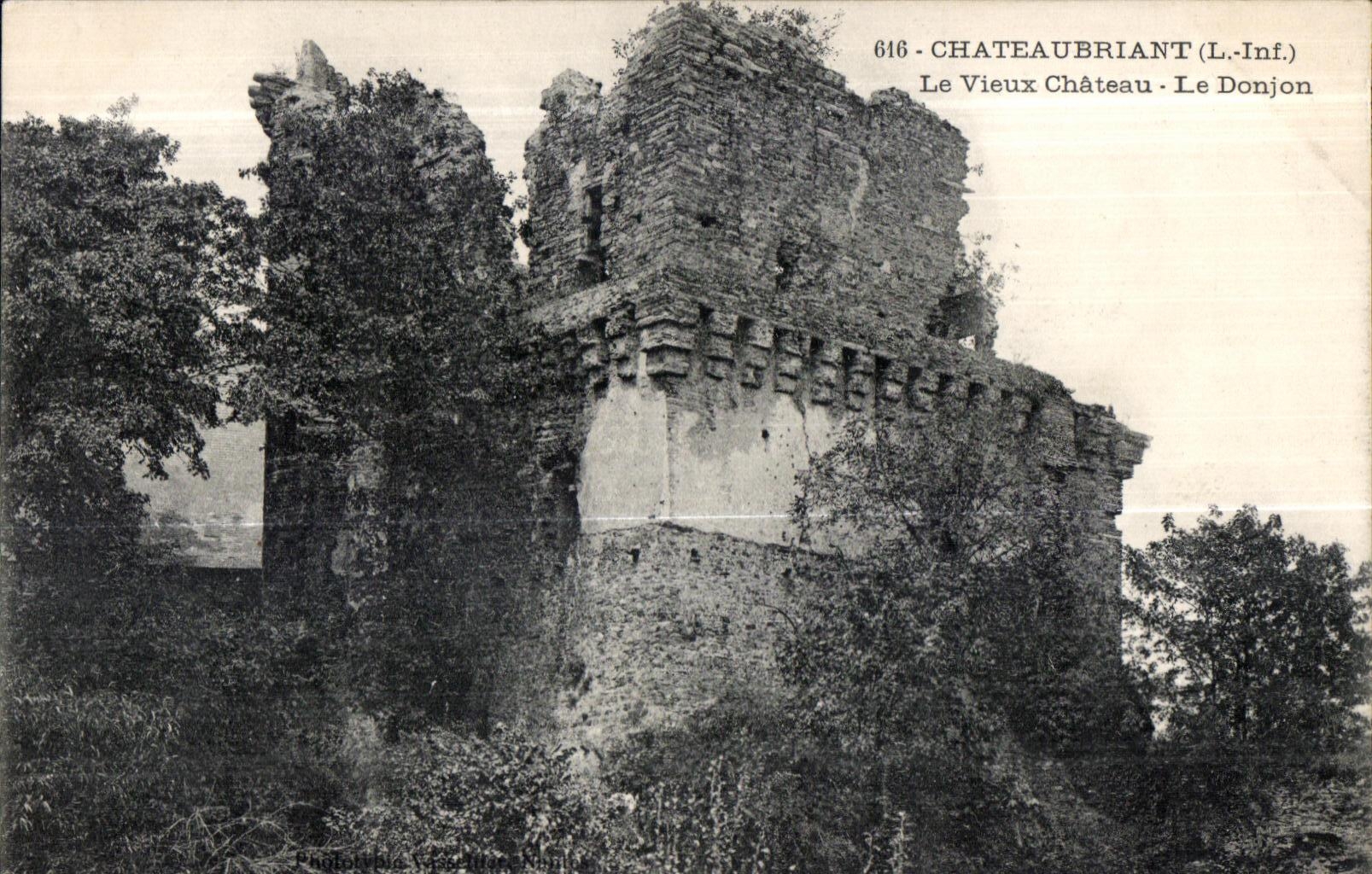 Chateaubriant - Le Vieux Chateau - Le Donjon - CPA 