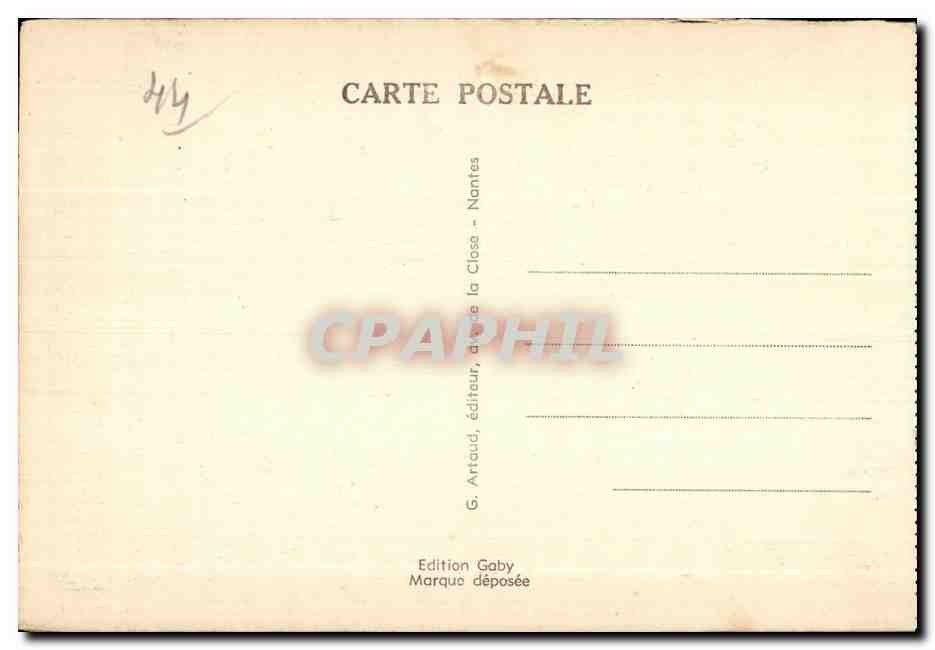 Chateaubriant - Les Arcades et Pavillon de l Escalier - CPA  — Back