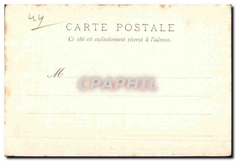 Chateaubriant - Chateau de la Renaissance - CPA  — Back