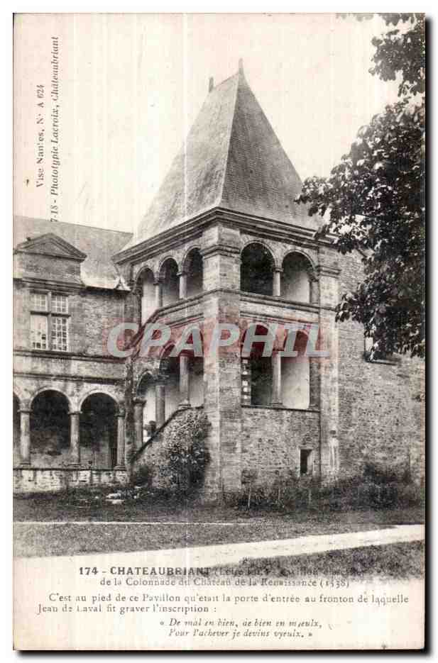 Chateaubriant - Chateau de la Renaissance - CPA 