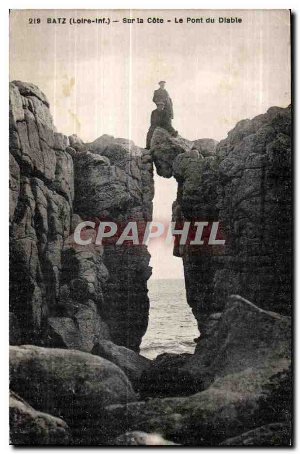 CPA Batz Sur la Cote Le Pont du Diable