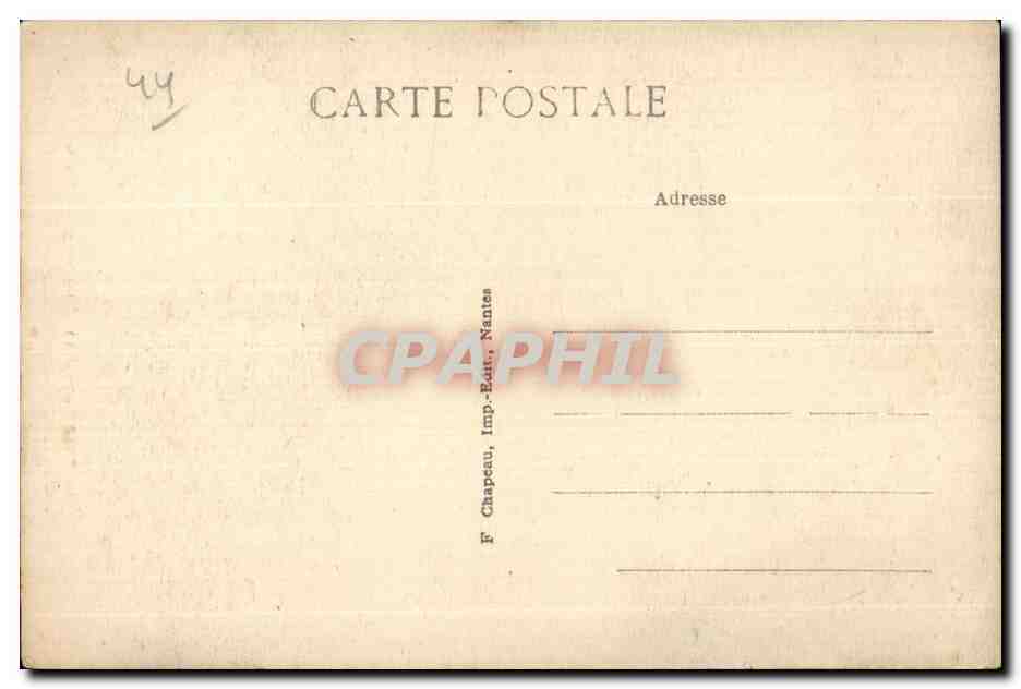 CPA Batz interieur de I Eglise Clef de Voute Representant sainte Veronique et lasainte Face — Rückseite