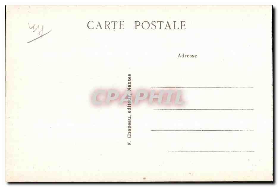 CPA Batz L Eglise Saint Guenole cote Nord — Back