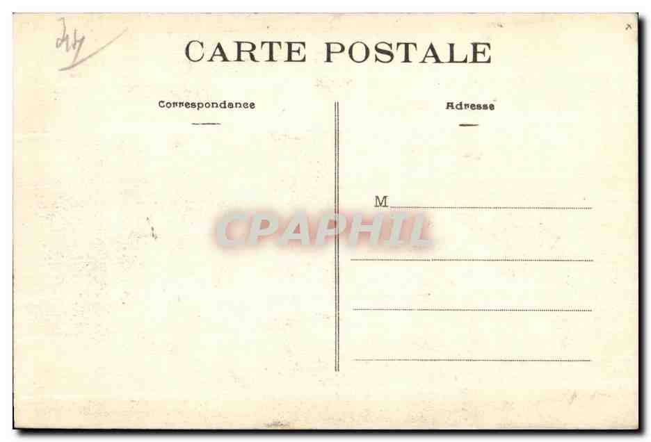 CPA Batz Rochers de La Core — Rückseite