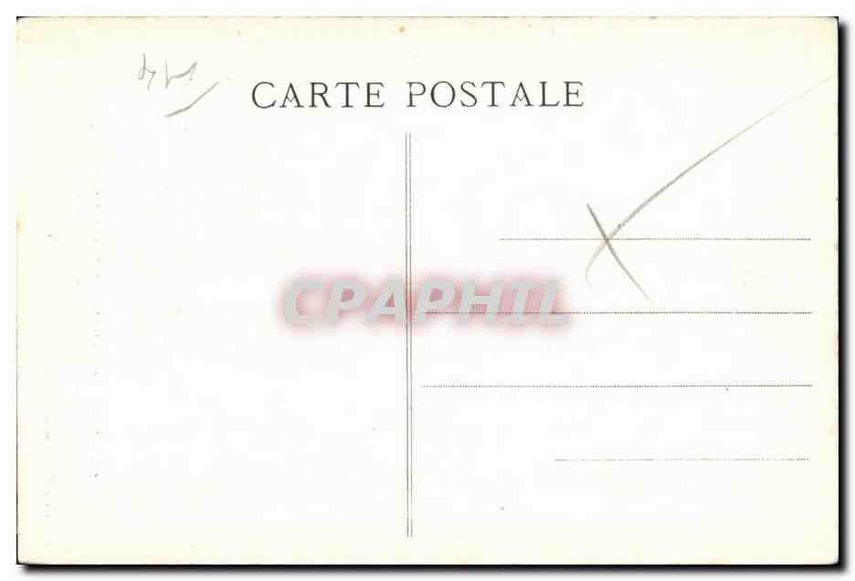 CPA Batz Eglise Saint Guenole Inerieur du Porche lateral Nord — Rückseite