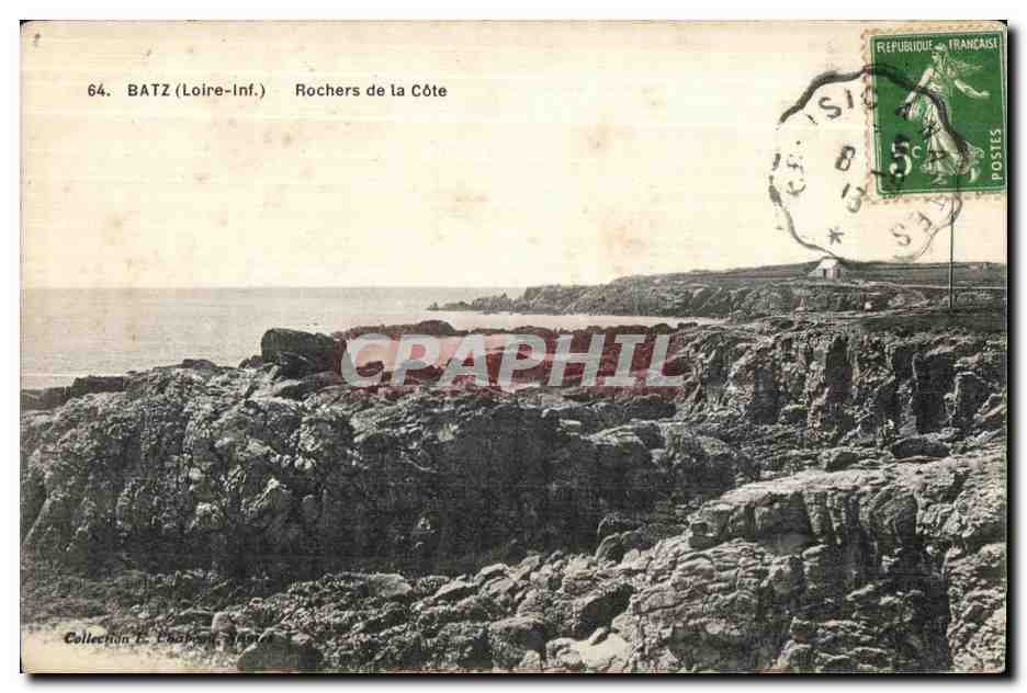 CPA Batz Rochers de la Cote