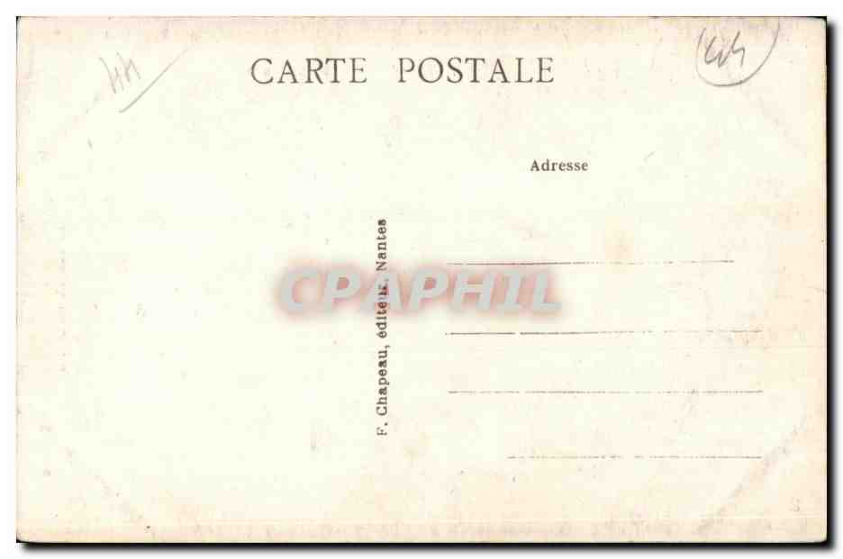 Bourg de Batz - La Venelle du Diable - CPA  — Rückseite
