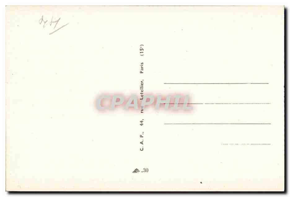 Bourg de Batz - Ruines de Notre Dame du Murier - CPA  — Back