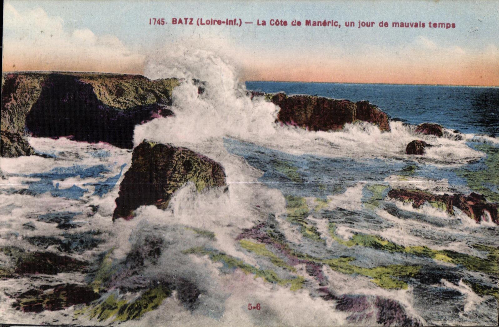 Bourg de Batz - La Cote de Maneric - CPA 