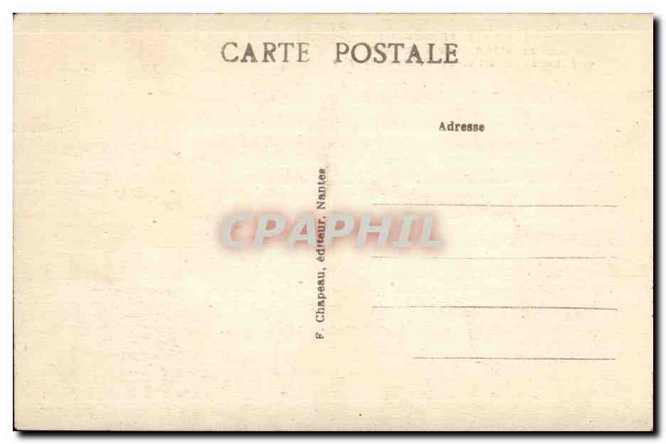 Saint Nazaire - La Plage et le Monument Americain - CPA  — Verso