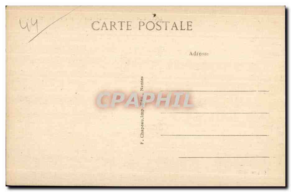 Clisson - Le Chateau pris du Pont St Antoine - CPA  — Rückseite