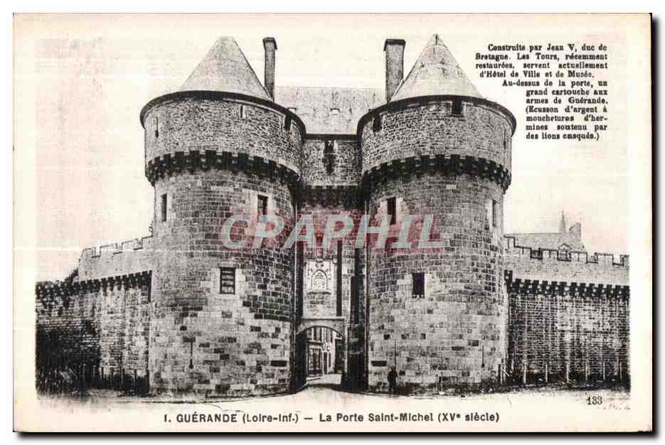 CPA Guerande (Loire Inf) La Porte Saint Michel 