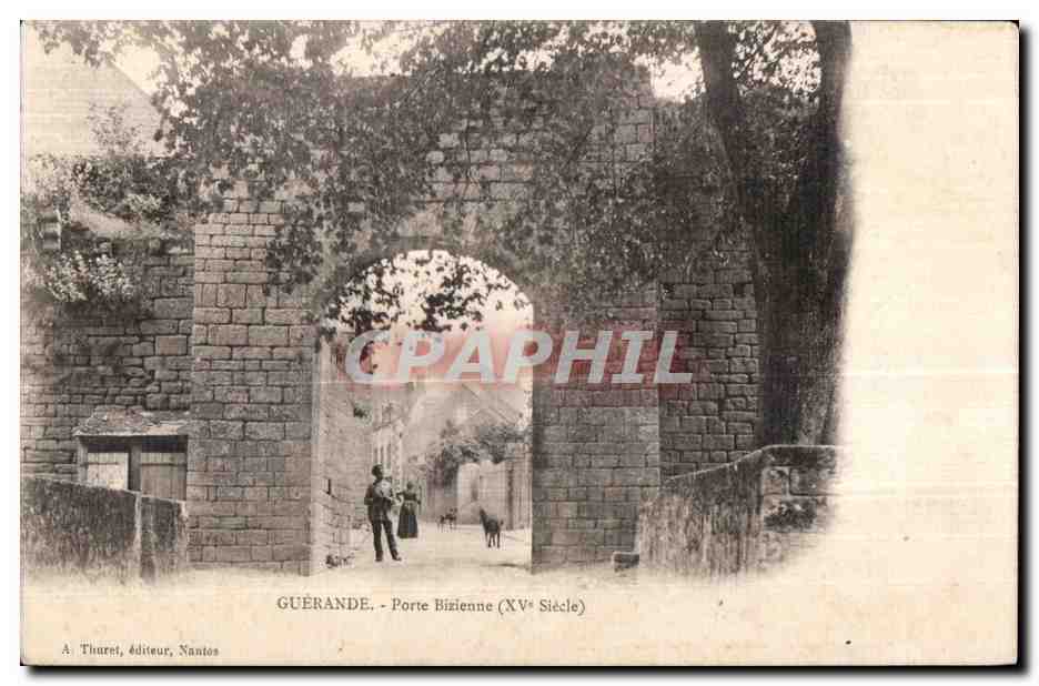 CPSM Guerande Porte Bizienne (XV Siecle)