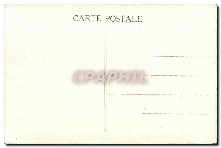 CPA Guerande (Loire Inf) Remparts et Tour de la Gaudinals — Rückseite