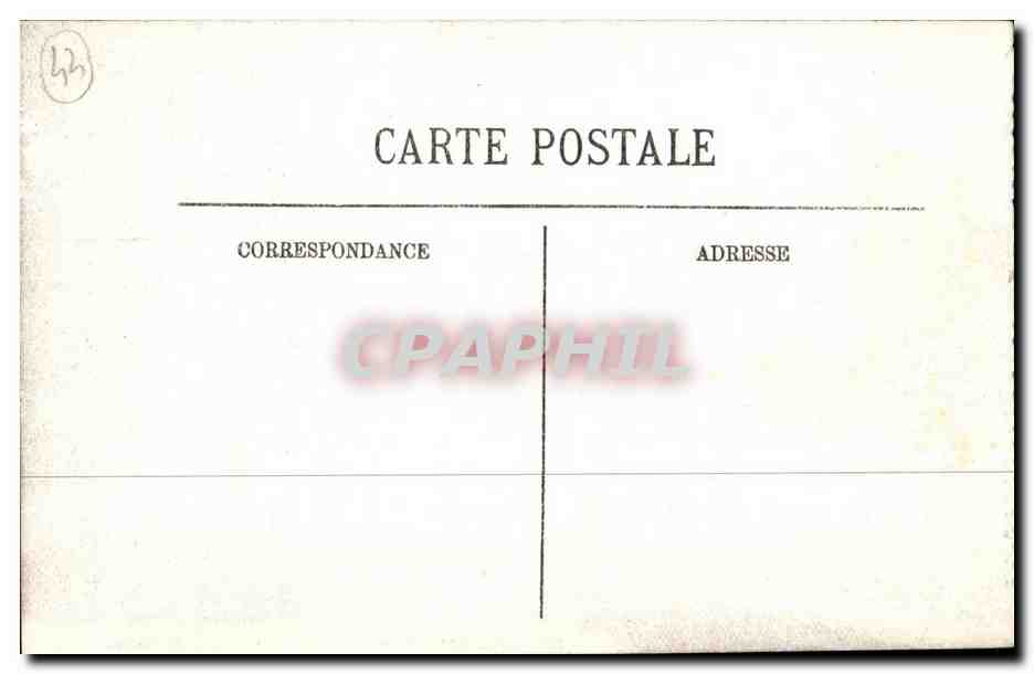 CPA Guerande La Remparts et la Tour La Gaudinais — Rückseite