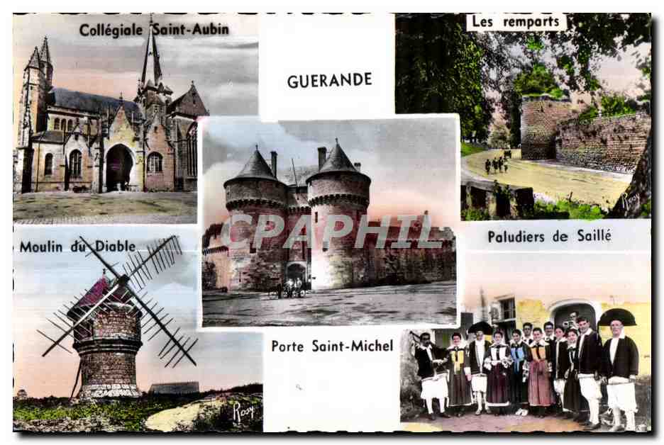 CPA Guerande Porte Saint Michel