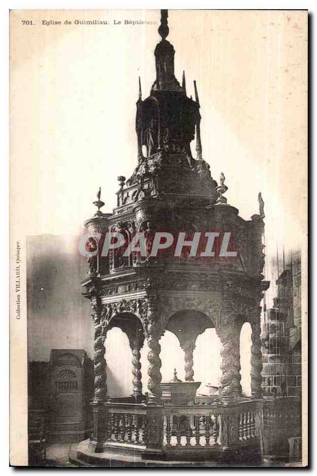 Iglesia de Guilmilieu — El Bautisterio — Colección VILLARD, número 701