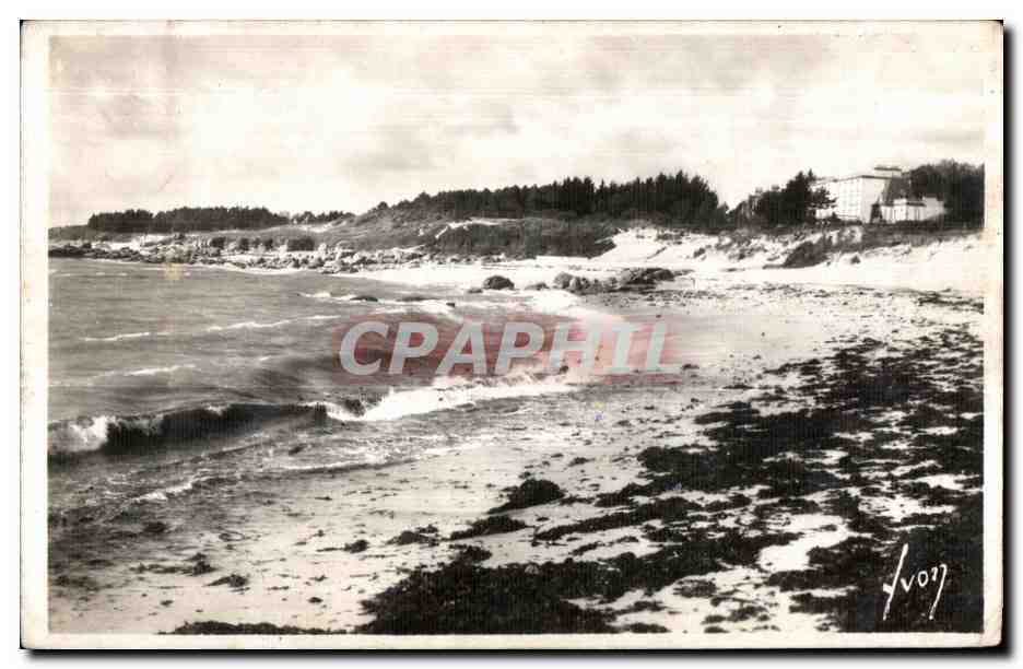 CPSM Beg Meil (Finistere) Plage des Dunes