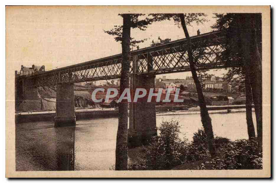 CPA Douarnenez treboul Le Grand Pont