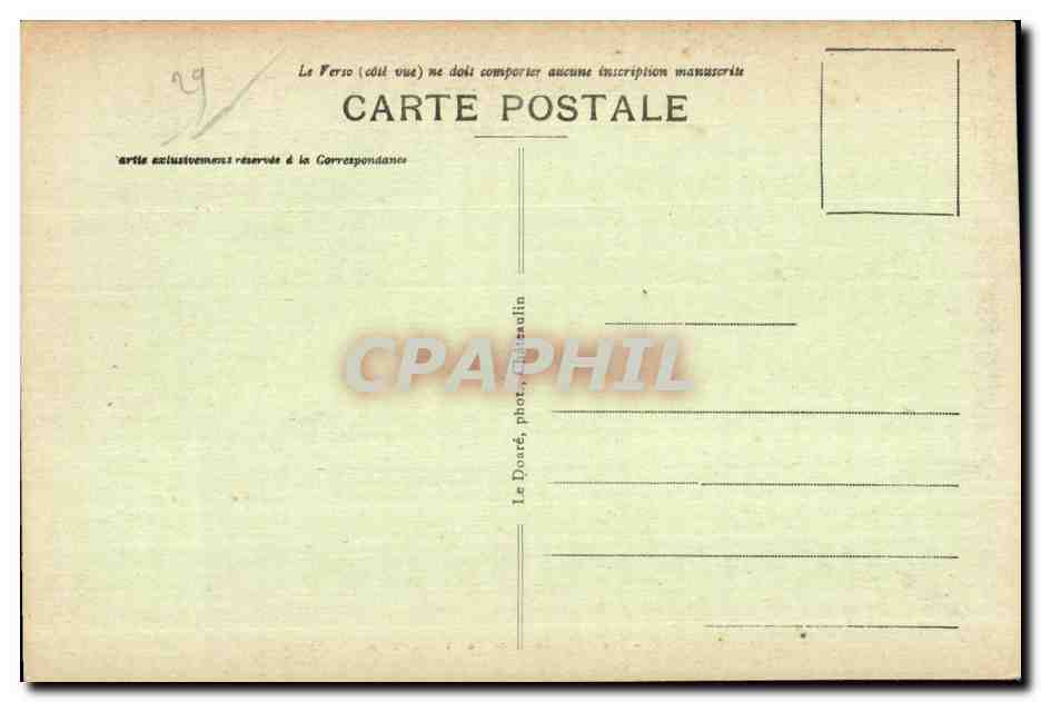 Morgat - Les Aiguilles vues de la Grotte des Normands — éditeur La Doué, n° 315 — Reverso